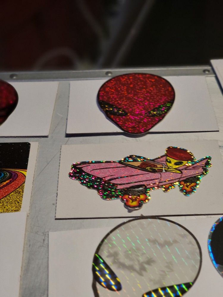 Alien Prizm Sticker Assorted