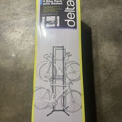 Delta 4 Bike Rack With Basket 