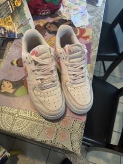 Pearl pink /coral chalk- white Air Force 1