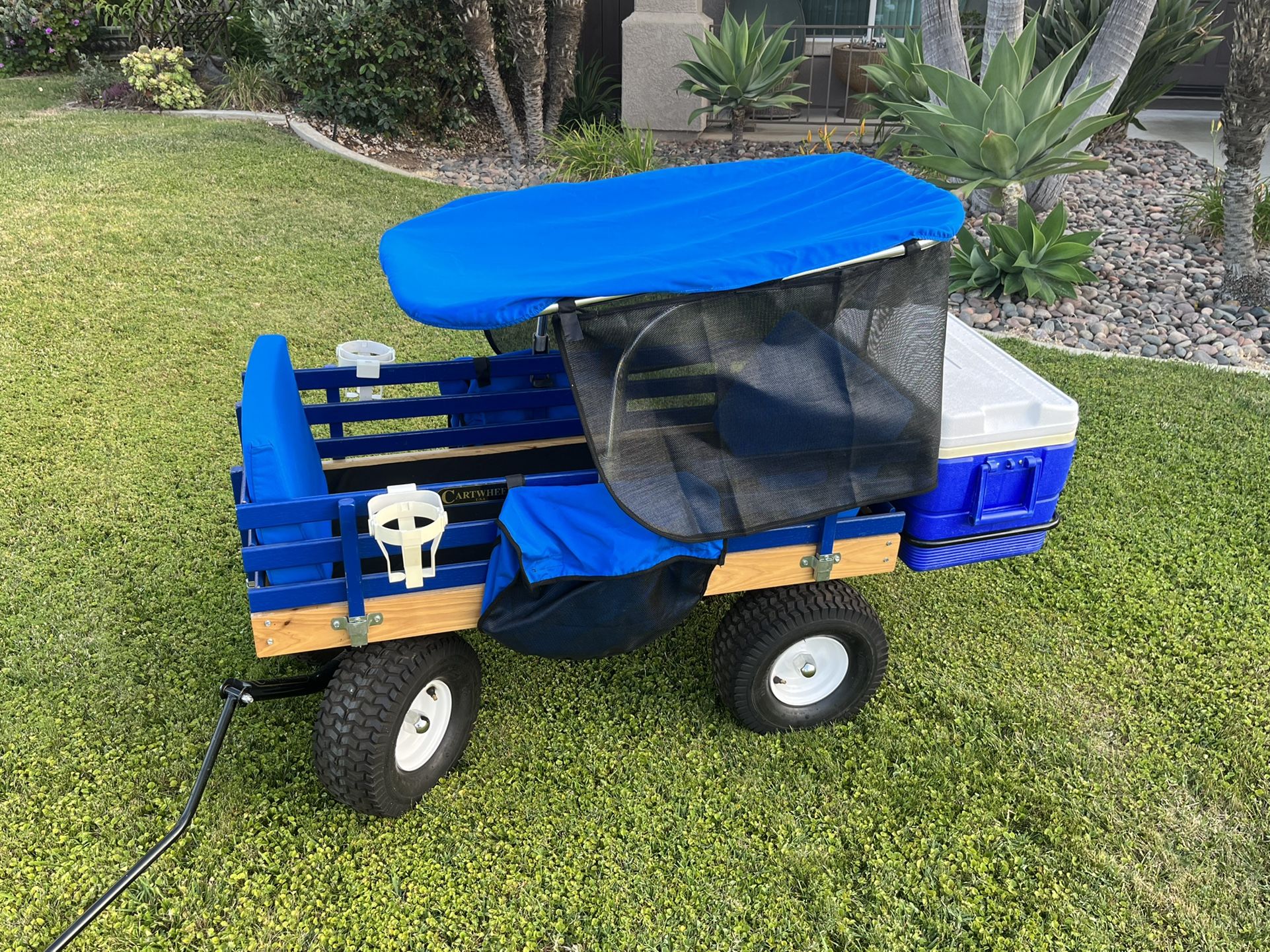 Used Cartwheels “Classic” Beach Wagon - Full Dress