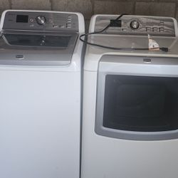 Maytag Bravo XL Washer and Electric dryer Set Steam Compatible