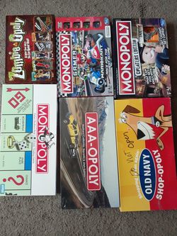 Variety of Monopoly games