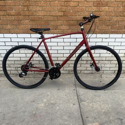 Trek FX1 Disc Bike Red Aluminum Hybrid Road Bike 