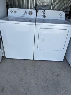 Washer and electric dryer both work great!