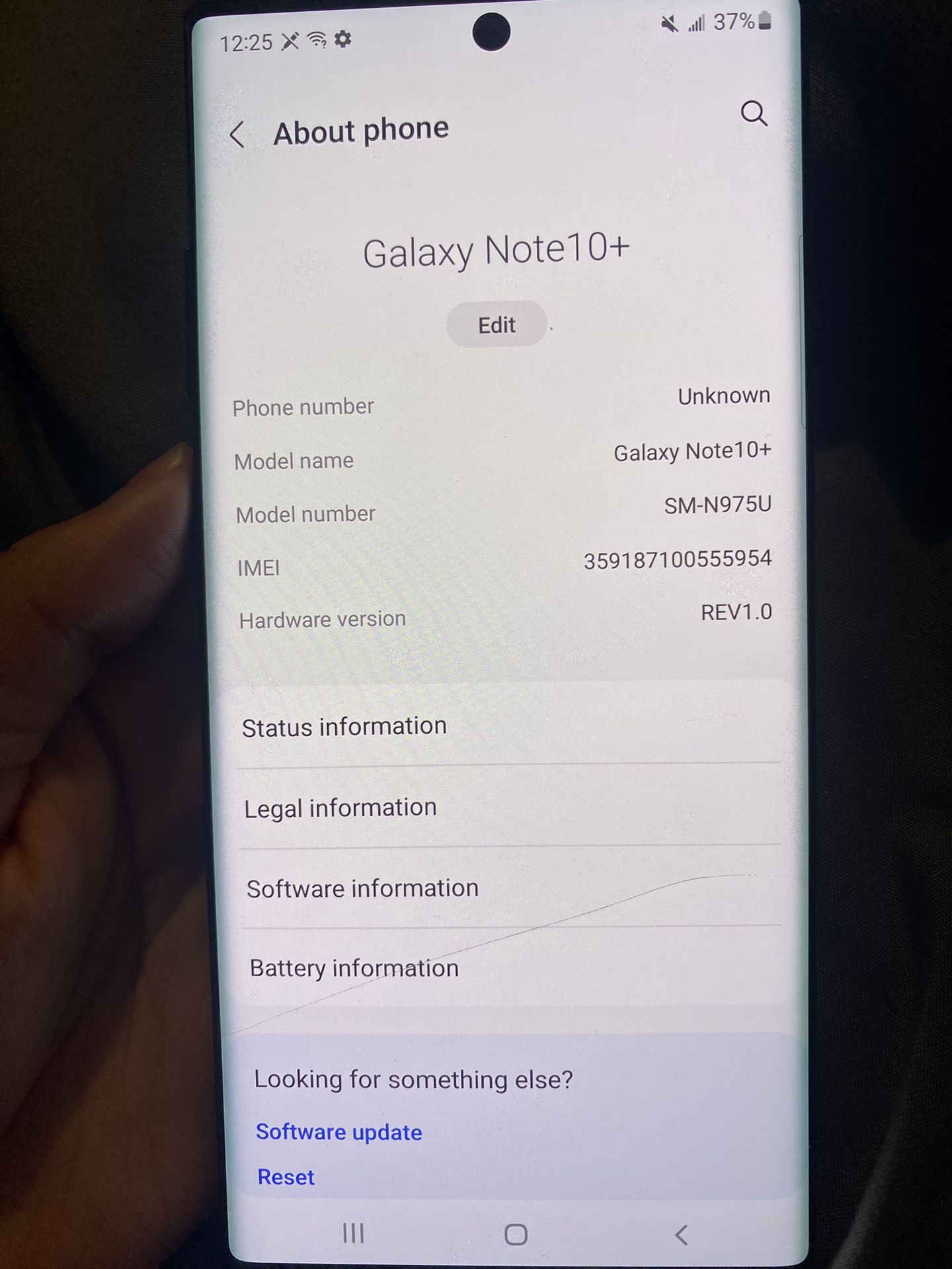 Galaxy 10 Note Plus 