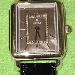 LADIES MICHELE DIAMOND DECO 2 WATCH 