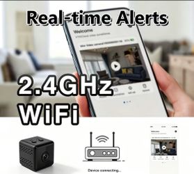 Mini camera WiFi connection