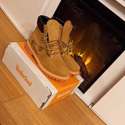 Timberland Premium Wheat Velvet Custom Made Size 9.5