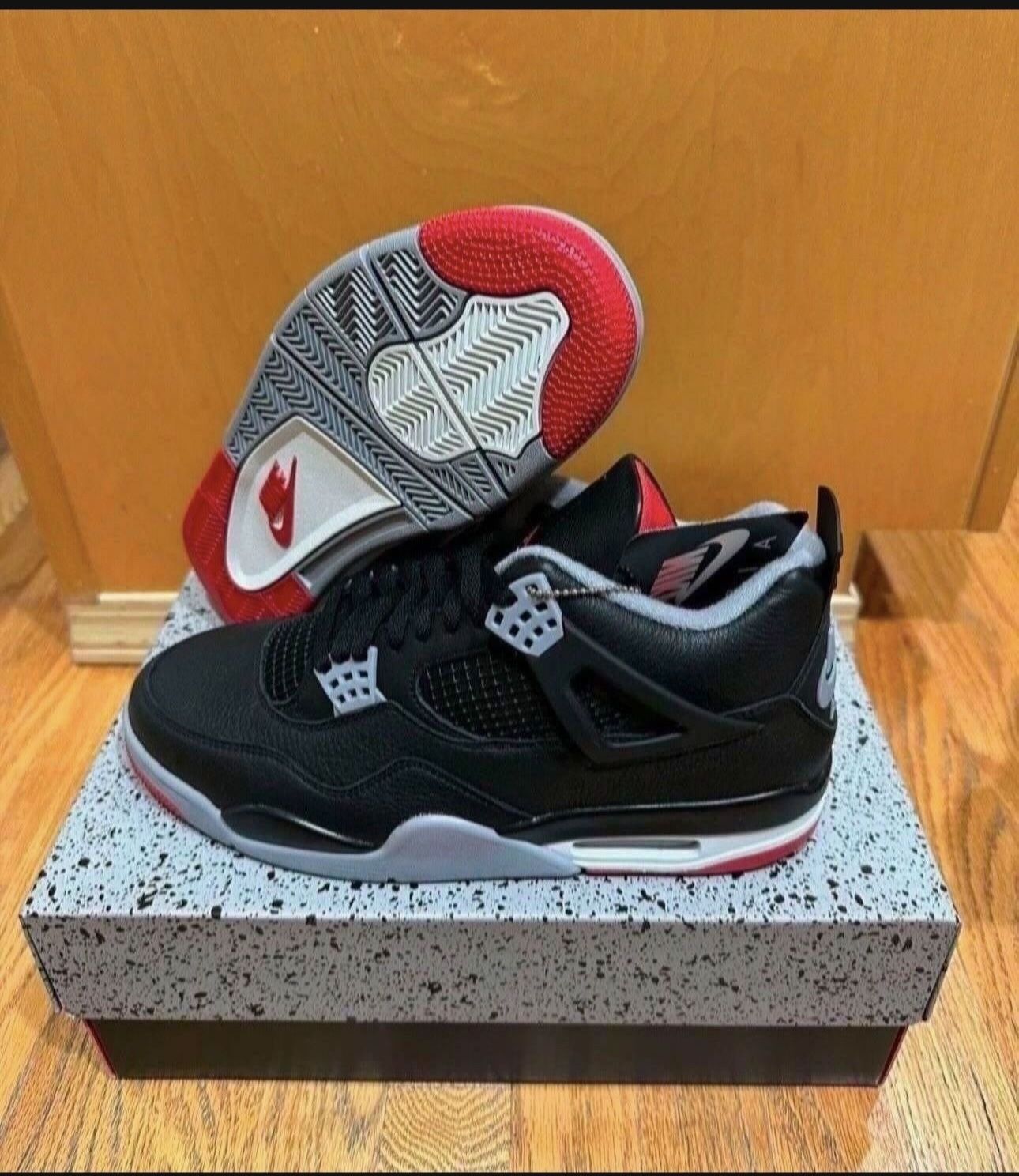 Jordan Retro 4 Bred Reimagined FV5029-006 Size 11 Brand New