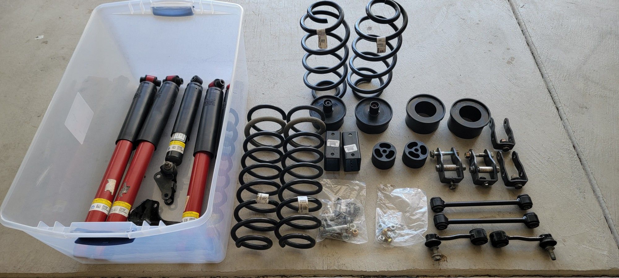 Jeep suspension - JL Rubicon