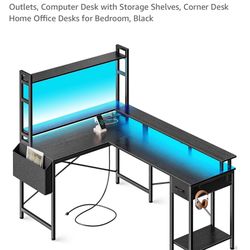 Like New Black Desk