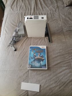 Nintendo Wii Game Console. And One Game.( No Controllers)