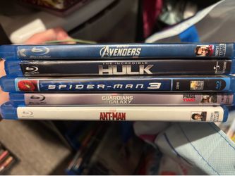 Marvel blu rays