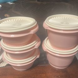 Set de cinco recipientes servalier de Tupperwere nuevos son dos de medio litro y tres de 350 ml nuevos todos por 20