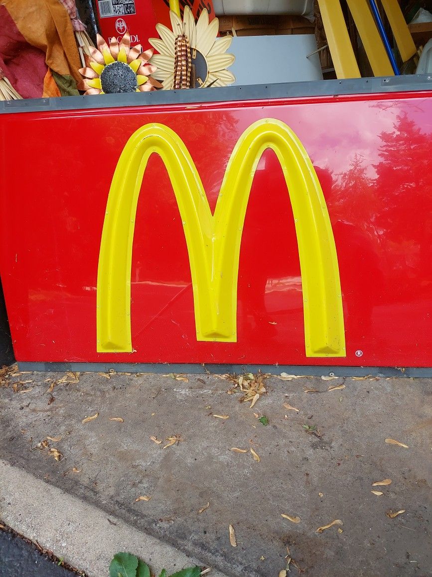 Mcdonald's sign Cover