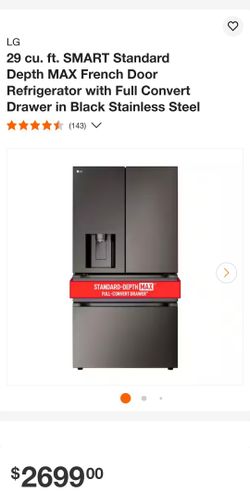 LG 29 cu. ft. Smart Model: LF29S8330D