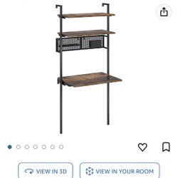 Industrial Wall Shelf Desk