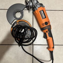 15 Amp Corded 7in. Twist Handle Angle Grinder