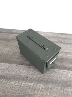 Metal Ammo Storage Can - 0.50 Caliber
