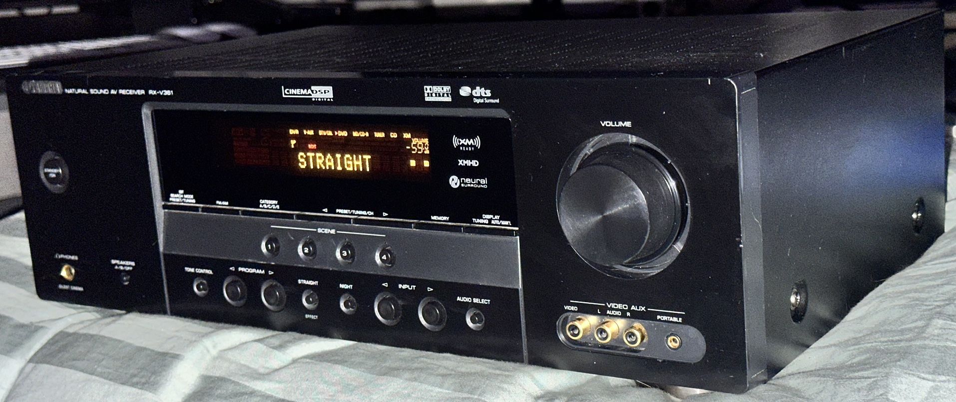 YAMAHA AV Receiver RX-V361 | 5.1 Surround Sound Amplifier