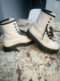 Dr. Marten’s White Boots