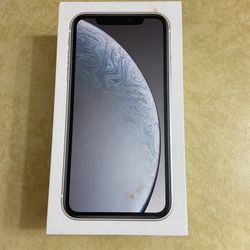 Apple iPhone Xr 128 Empty Box Only 128GB White No Phone EMPTY BOX ONLY