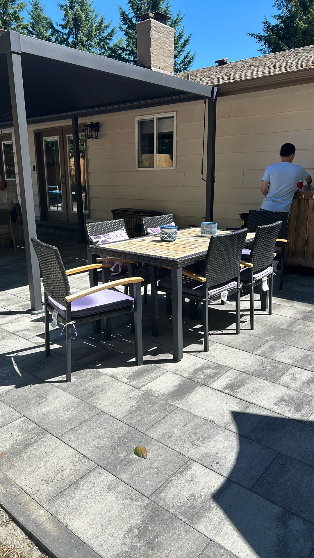Wicker Patio Set