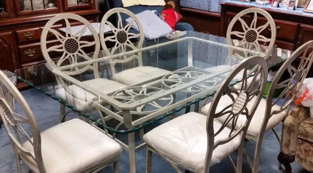 dining table and chairs