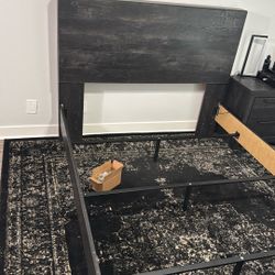 Living Spaces Queen Bed Frame