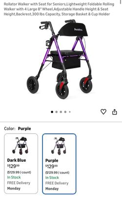 Rollator walker