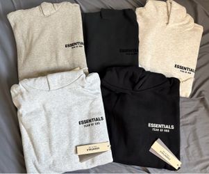 Essentials Fear of God Pullover Hoodies XS-XXL