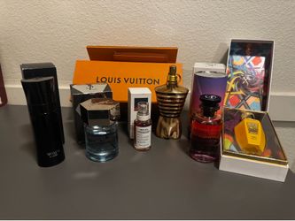 Various Designer and Niche Colognes