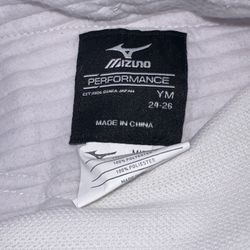 Mizuno Baseball White Pants