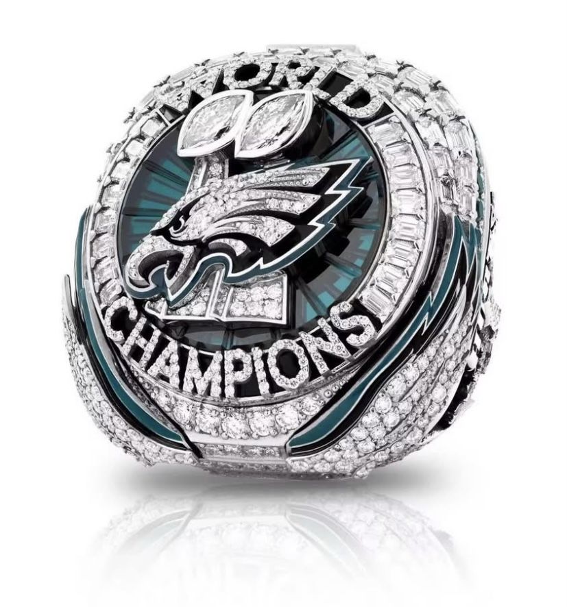 2024-2025 Philadelphia Eagles Championship Replica Ring