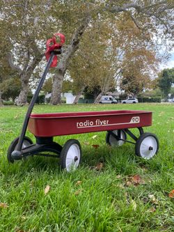 Vintage Radio Flyer Model 90 Red Wagon