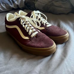 Vans Old Skool Burgundy Red 