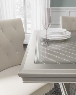 Same Day Delivery 🚚🚚. Chevanna Platinum Dining Room Set

 Thumbnail