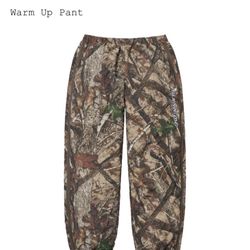 Supreme FW 24 Week 14 Warm Up Pant Camo Size M 