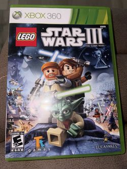 Star Wars III  XBOX 360 The Clone Wars