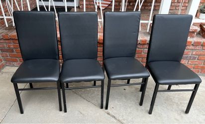 Black Chairs Set Of 4
