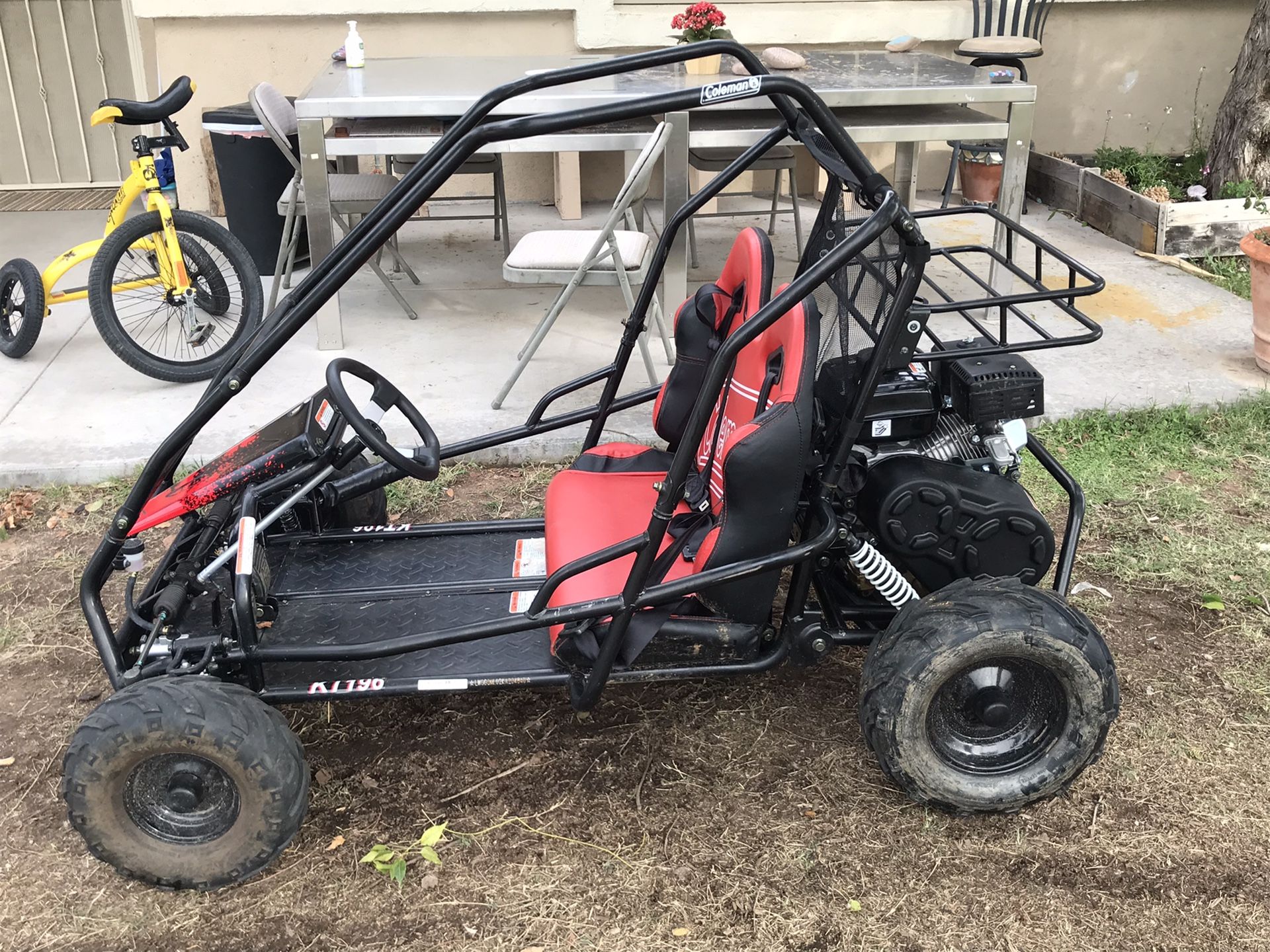 Coleman 196cc two seat Gokart for Sale in Mesa, AZ OfferUp