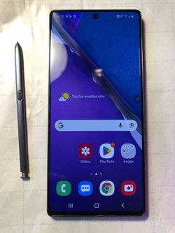 Samsung Galaxy Note 20 5G - 128GB -ATT/Cricket - $120