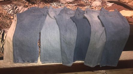 6 Pairs Of Jeans 38 By 30