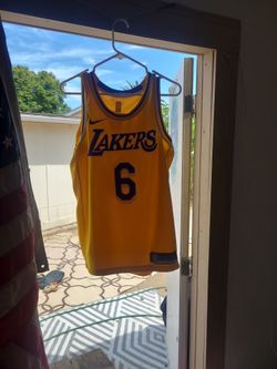 Nike Lakers #6 NBA Basketball Jersey LeBron James