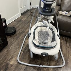 Baby Soothing Vibrating Swing