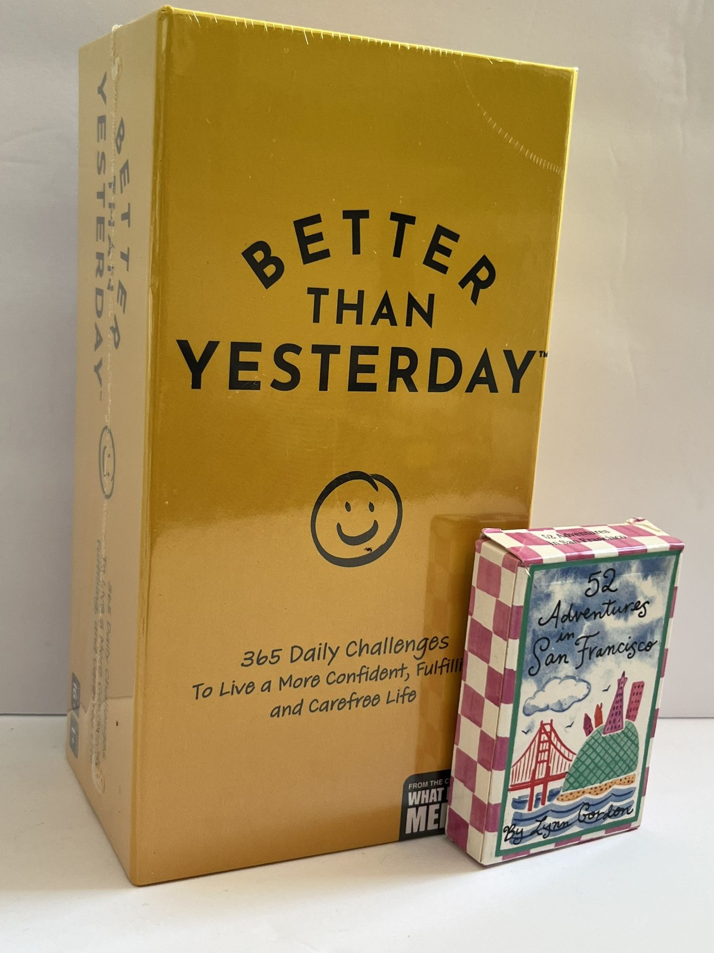 Better Than Yesterday Card Game – 365 Daily Challenge Deck + freebie