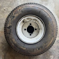 Gulf Cart Used Tore With Rim - FREE