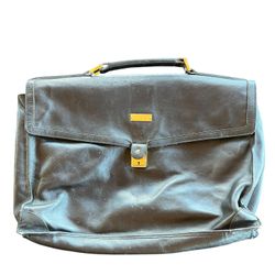 Rare Goldpfeil West Germany Black Briefcase - GMM Sport
