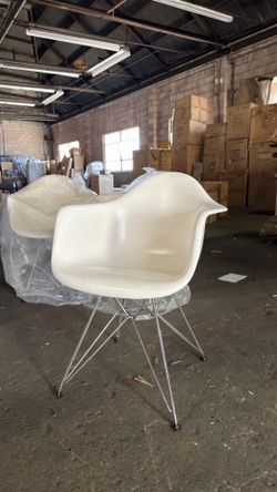 Eames molded shell chairs