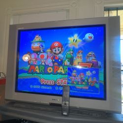 Sony Trinitron Tv Retro / Gaming Tv 